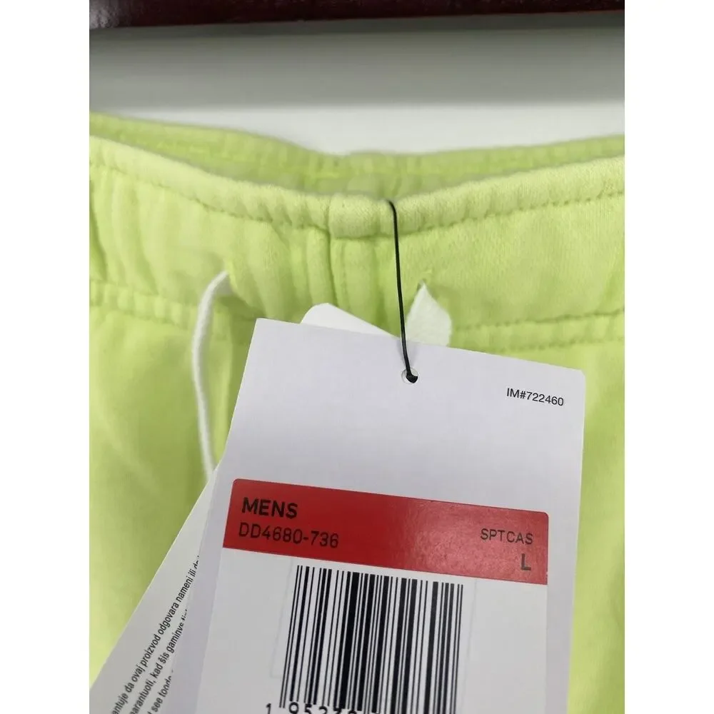 Nike Sportswear Modern Essentials French Terry Fleece Shorts Men's Green Large